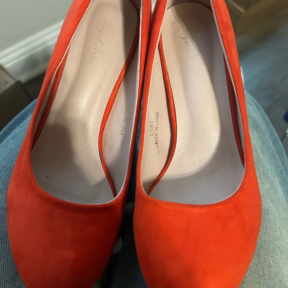 Elegant Red Women's Shoes